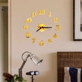 thumbnail image 3 of House with A Clock in the Walls 3D Diy Roman Numbers Acrylic Mirror Wall Sticker Clock Home Decor Mural Decals Stick on Mirrors for Wall Decor Acrylic Mirror Wall Stickers, 3 of 3