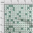 thumbnail image 2 of oneOone Georgette Viscose Green Fabric Striped Line Sewing Material Print Fabric By The Yard 42 Inch Wide, 2 of 5