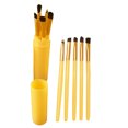thumbnail image 1 of Pinceaux de Maquillage Professionnels pour les Yeux, Ensemble Cosmétique + Tube Rond 5 Pcs, 1 of 5