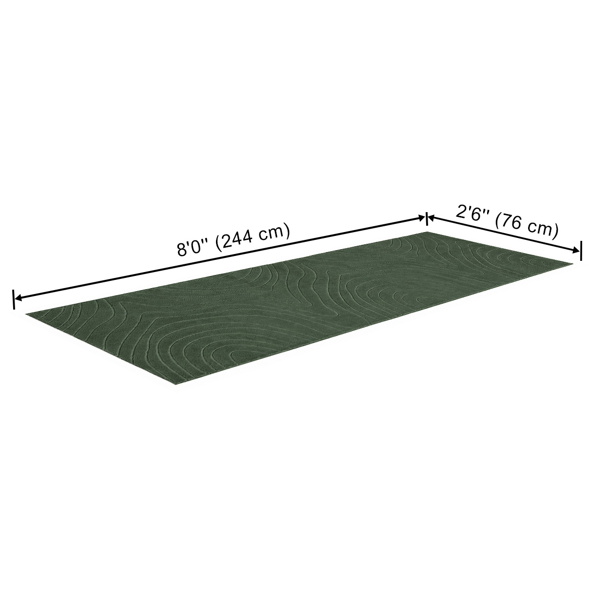 Tapis Somos Lavable A la Machine Contemporain/Moderne pour Salon, Chambre, Salle Manger, Entrée, Couloir et Plus Encore.