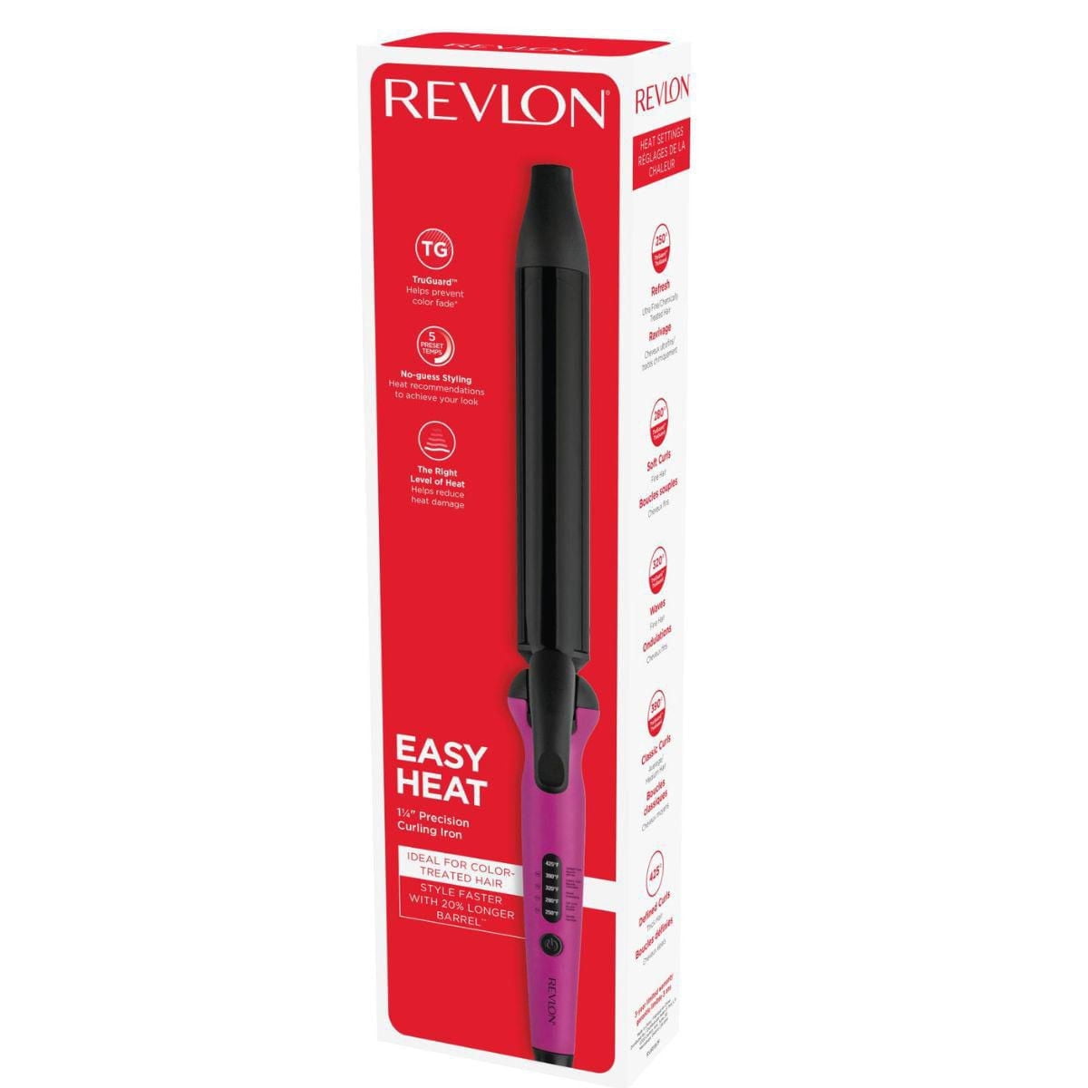 Revlon Easy Heat 1¼” Precision Curling Iron