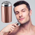 thumbnail image 3 of SNNROO Mini Electric Facial Hair Trimmer for Men  USB Rechargeable Eyebrow Beard Mustache Shaver with 2 Guide Combs  60 Min Runtime  Portable Grooming Tool for Face Neck Ear Hair Removal, 3 of 7