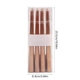 thumbnail image 3 of Electroplated Taper Candles for Dining Table Decor, Romantic Wedding Party Centerpiece, Long Dripless Candlesticks, Decorative Wax Candles for Home Decor, Anniversary Valentine's Day Dinner ting, 3 of 6