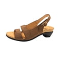 thumbnail image 2 of LSLJS Women's Wedge Sandals Solid Color Ankle Strap Low Heeled Sandals Fish Mouth Open Toe Sandals, 2 of 8