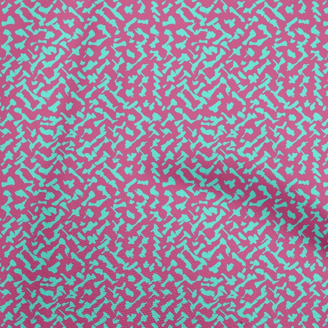 oneOone Polyester Spandex Pink Fabric Block Craft Projects Decor Fabric Printed By The Yard 56 Inch Wide-8M