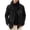 Black, variant on Pisexur Jean Jacket for Men, Fashion Mens Denim Jacket Washed Classic Casual Distressed Ripped Slim Fit Trucker Jacket