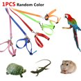 thumbnail image 1 of Pet Bird Harness Adjustable Leash Flying Training Rope for Parrot Cockatoo Macaw Cockatiels, 1 of 7