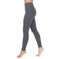 thumbnail image 4 of Qertyioot Womens Yoga Running Leggings with Pocket Winter Fashion Solid Color Double Comfortable Tight, 4 of 6