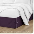 thumbnail image 2 of Swift Home Premium Bed Skirt 14-Inch Tailored Drop, 1 Pack, Twin, 2 of 5
