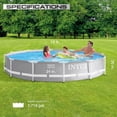 thumbnail image 2 of INTEX Prism Piscine hors Terre à Cadre Métallique 12 Pieds x 30 Pouces, 2 of 7