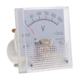 thumbnail image 4 of jinwen DC Ammeter Meter Display Analog Display meter Rectangle Measurement 0-250V, 4 of 8