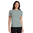 thumbnail image 1 of Jockey T-Shirt à Manches Courtes Extensible en Coton Biologique pour Femmes, 1 of 4