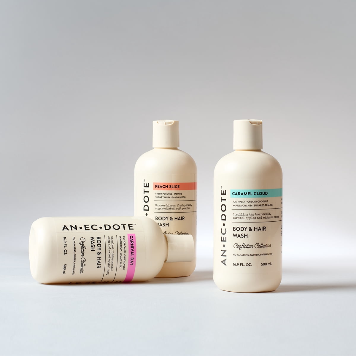 Anecdote Body and Hair Wash, Carnival Day, 16.9 FL OZ