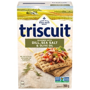 Triscuit Dill Sea Salt & Olive Oil Snacking Crackers