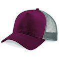 thumbnail image 2 of Beechfield Mens Half Mesh Trucker Cap / Headwear, 2 of 2