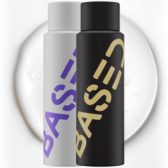 BASED Invigorating Shower Duo: Peppermint Shampoo & Hydrating Conditioner. Sulfate-Free Formula with Coconut Oil for Men. 2 Pack (12 fl oz Each) Makeup Organizers