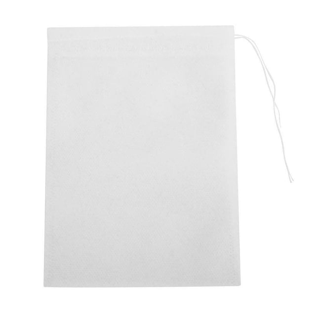 100 Pcs/Lot Sachets de Thé Vides Parfumés avec Fil Infuseur de Thé Jetable; Filtre à Scellé, 7x9cm