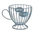 thumbnail image 3 of Siruishop Coffee Capsule Organizer Storage Basket Display Home Decor Coffee Pod Holder Blue, 3 of 8