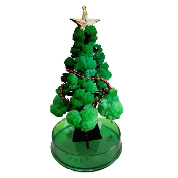 EIMELI Arbre de Noël Cristal Magique pour Enfants DIY Ornements de Noël Magiques/cadeaux Muraux pour Enfants Jouets Éducatifs et de Fête Amusants