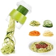 thumbnail image 3 of axGear Spiraleuse Portative Multifonction Trancheuse de Légumes Râpe Réglable Coupe, 3 of 8