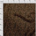 thumbnail image 3 of oneOone Viscose Chiffon Brown Fabric Floral Craft Projects Decor Fabric Printed By The Yard 42 Inch Wide, 3 of 5