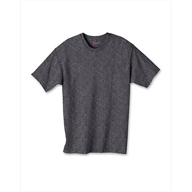 Hanes 5450 Authentic Tagless Kid Cotton T-Shirt Smoke Gray Small