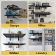 thumbnail image 4 of Garage Wall Shelves Garage Storage Rack, Wall Garage Storage Shelves, Heavy Duty Floating Wall Shelves, 4 of 14