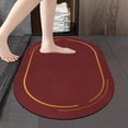 thumbnail image 4 of Bath Mat Bathroom Rug Non Slip Super Absorbent Stain Proof Quick Dry Soft Bathroom Floor Mat for Bathtub Vanity Shower Easy Care Machine Washable Sopatenor, 4 of 7