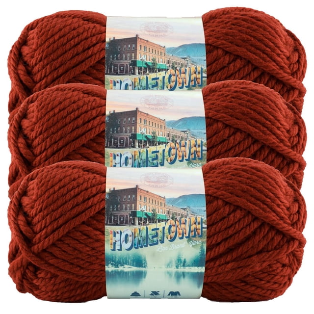 Lion Brand Hometown Yarn - Blue Sky