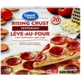 thumbnail image 1 of Great Value Rising Crust Pepperoni Pizza, 640 g, 1 of 3