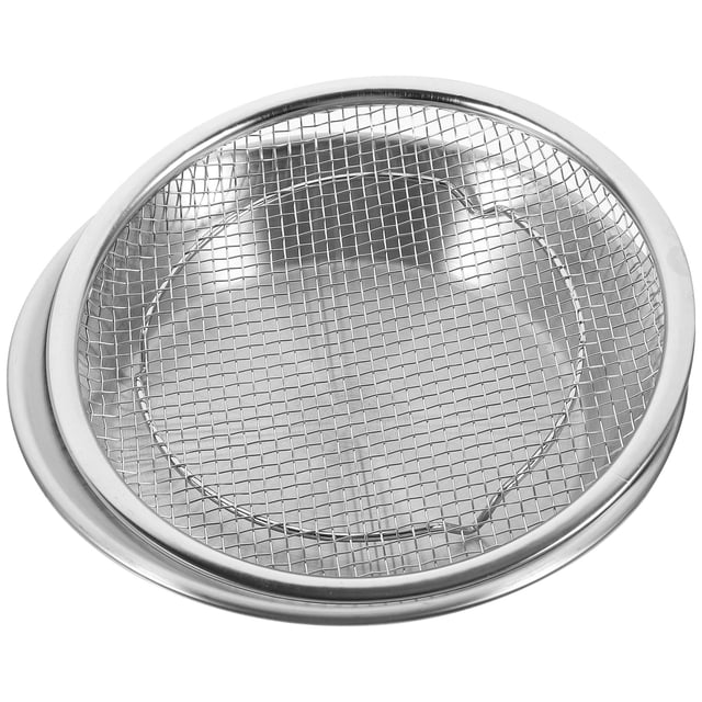 Miangastore 1 Set of French Fries Serving Plate Oil Frying Food Plate Round Filter Net Food Cooling Net