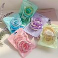 thumbnail image 1 of LOVEVER 30pcs Vibrant Colorful Telephone Wire Hair Ties - Soft  Gentle  Versatile Hair Accessories for Girls - Perfect Small Gift Idea for Birthday  Party  or Daily Use, 1 of 7