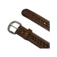 thumbnail image 2 of CTM®  Leather Western Belt with Removable Buckle (Men's), 2 of 3