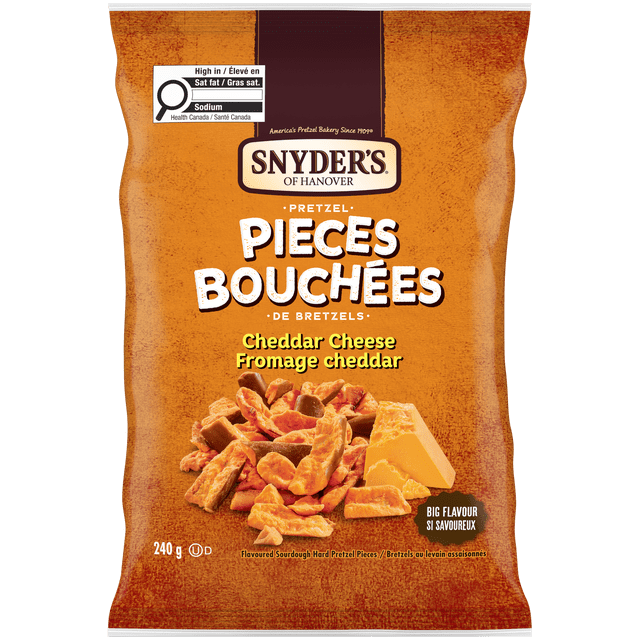 Pretzel Cheddar Pieces