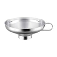 thumbnail image 2 of Oleegame 2PC Stainless Canning Funnel Lightweight Wide Mouth Jar Funnel With Handle Suitable For Wide Mouth And Conventional Jar Food Grade Metal Jam Kitchen Tools, 2 of 9