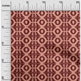 thumbnail image 1 of oneOone Cotton Silk Fabric Geometric Block Print Fabric BTY 42 Inch Wide, 1 of 4
