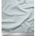 thumbnail image 1 of Soimoi Polyester Crepe Fabric Geometric Small Print Sewing Fabric Yard 52 Inch Wide, 1 of 3