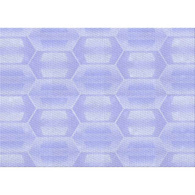 Ahgly Company Machine Washable Indoor Rectangle Transitional Heavenly Blue Area Rugs, 2' x 3'