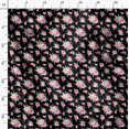 thumbnail image 3 of Soimoi Blue Rayon Fabric Flower Floral Printed Fabric 1 Yard 58 Inch Wide, 3 of 6