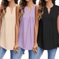 thumbnail image 1 of LYMAYTER Women Tees Summer Fallow All Match Tees Tops for Female Fashion Pullover Soft Loose Tees Tops S-2XL, 1 of 7