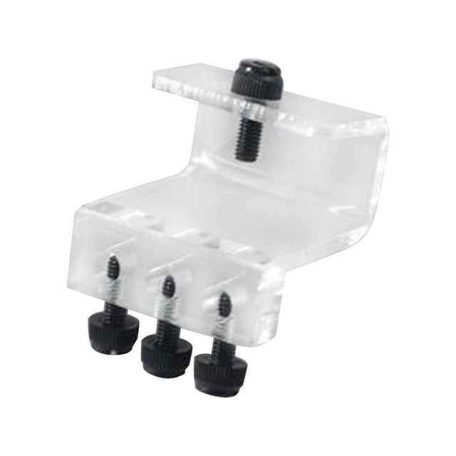 Bunblic Burette Rack Pipe Tube Holder Transparent Smooth Sturdy Easy to Use Portable Titration Pump Bracket for Planted Tank Aquarium 3 Holes