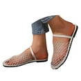 thumbnail image 1 of Dakaela Ballerines en Maille pour Femmes, Ballerines en Résille, Bride à Boucle, Mules Mary Jane, Sabots, Chaussures, 1 of 5