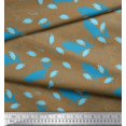 thumbnail image 3 of Soimoi Poly Georgette Fabric Fishing Hook,Fish & Whale Ocean Print Fabric by Yard 52 Inch Wide, 3 of 3