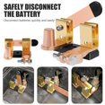 thumbnail image 3 of SUTENGDA Blade Battery Disconnect Switch 12V/24V 250/750A Solid Brass Battery Isolator Switch Professional Battery Cut Off Switch Anti-Theft Battery Kill Switch for Car Boat RV ATV, 3 of 9