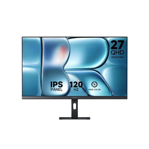 Xiaomi 2K Monitor A27Qi 2026 –27-inch .120Hz IPS Display, ΔE<1 Professional Color Accuracy, 1300:1 Contrast, TÜV Low Blue Light, HDMI & DP, VESA Compatible, Home Office & Light Gaming