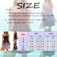 thumbnail image 3 of Ketyyh-chn99 Robes Femmes Robe d'Été Robes pour Femmes Combinaisons Manches à Volants Shorts Robe Courte Noir,G, 3 of 5