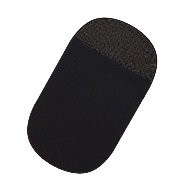 funtasica Support Externe pour Ordinateur Portable Poche de Rangement Tissu Extensible Auto-Adhésif Noir