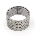 thumbnail image 1 of Knitting Rings Finger Protection Thimble DIY Household Handheld Metal Copper Handworking Crochet Tools for Home Yarn Crafts Thicken Silver Ring, 1 of 6