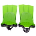 thumbnail image 3 of Adult Adjustable Flippers Swimming Training Diving Tools Green XL, 3 of 7