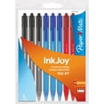 thumbnail image 1 of Stylos à bille Paper Mate InkJoy 100RT, stylos rétractables, pointe moyenne (1,0 mm), assortis, 1 of 4